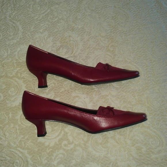 NEW VanEli Rexy DkWine Nappa/SD 7 1/2 Medium - Picture 5 of 7